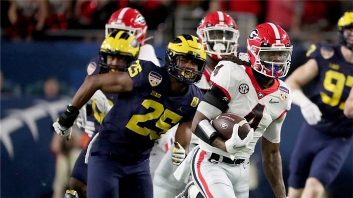 Michigan football crushed by Georgia, 34-11, in Orange Bowl, ending national title hopes