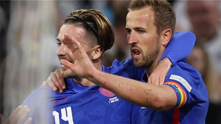 Kanes 50th England goal rescues draw with Germany