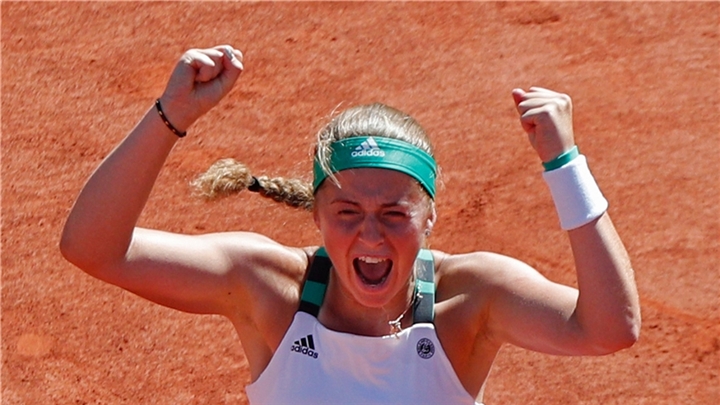 French Open: Kanepi keeps up strong run against grand slam seeds by defeating Muguruza