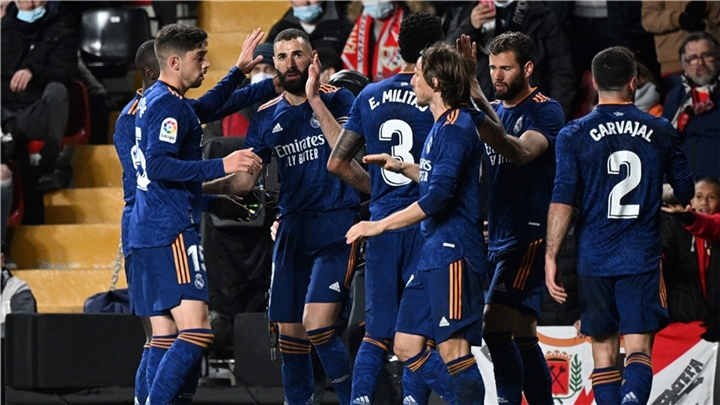 Real Madrid nine points clear after Karim Benzema strike sees off Rayo Vallecano
