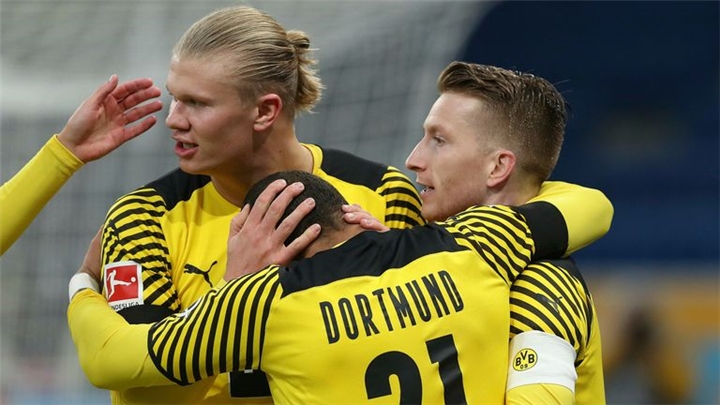Erling Haaland on target as Borussia Dortmund beat Hoffenheim - European round-up