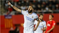 Karim Benzema at the double as Real Madrid beat Mallorca to go 10 points clear
