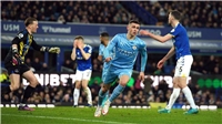 Manchester City march on after narrow victory at Everton